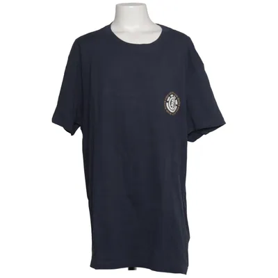 T-shirt (Blauw) van Element Katoen