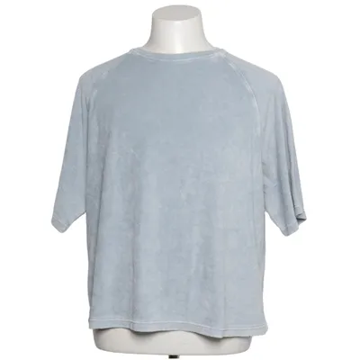 T-shirt (Blue) from Mango Cotton, Polyester
