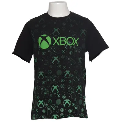T-shirt (Noir, Vert) de Xbox Coton