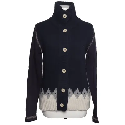 Cardigan (Blå, Hvid) fra Napapijri Bomuld, Polyester, Uld