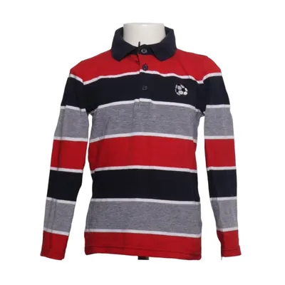 Rugby shirt (Blue, Red, Gray) from C&A Cotton
