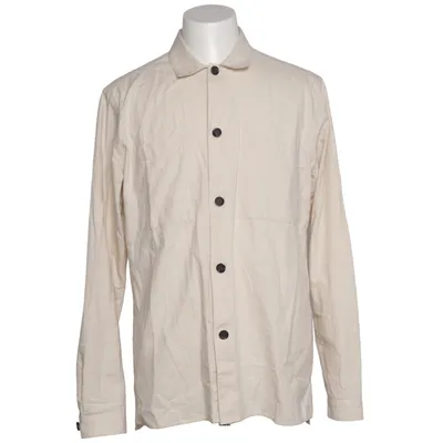 Skjortejakke (Beige) fra Oliver Spencer Bomuld