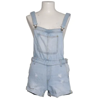 Hängselshorts (Blå) från Bershka Denim Collection