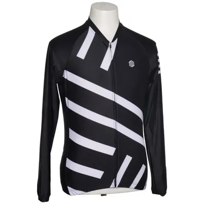 Maillot de vélo (Noir, Blanc) de Siroko Élasthane, Polyester