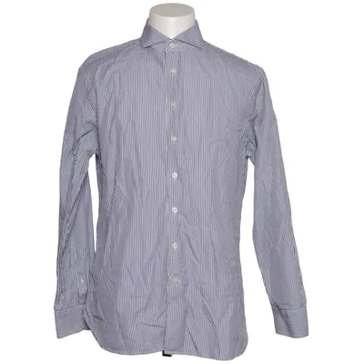 Shirt (Blue, White) from Paul Rosen Cotton