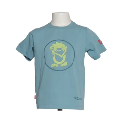 T-shirt (Blue) from Trollkids Cotton, Polyester
