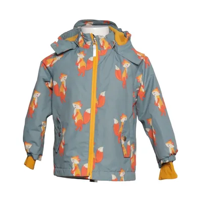 Regnjacka (Grå, Orange) från Tchibo Återvunnen polyester