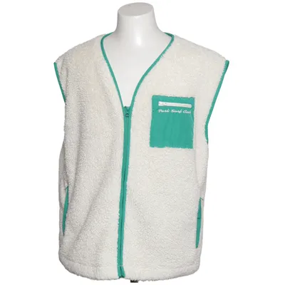 Outer vest (White, Green) from Pari Polyester