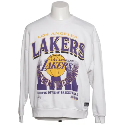 Sweatshirt (Blanc, Multicolore) de NBA Coton, Polyester