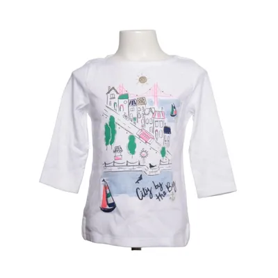 Langærmet t-shirt (Hvid) fra Gymboree Bomuld