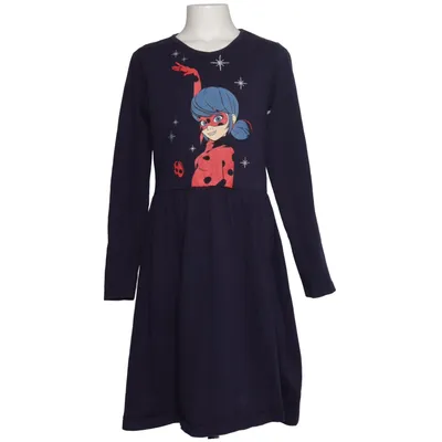 Dress (Blue, Multicolored) from Miraculous Cotton