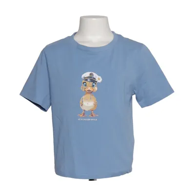 T-shirt (Bleu) de Groggy Élasthane, Coton biologique