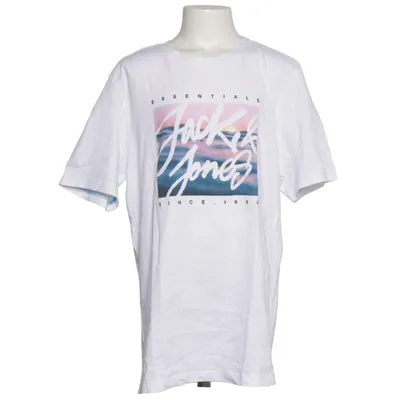T-shirt (Wit) van Jack & Jones Katoen