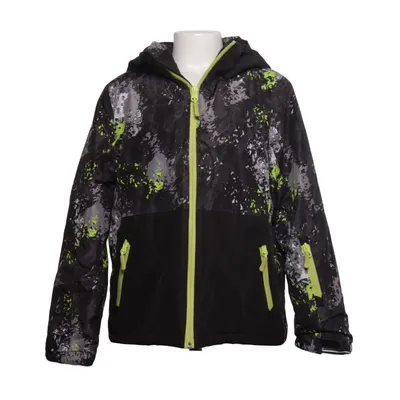 Ski-jas (Zwart, Grijs, Geel) van Crane Polyester