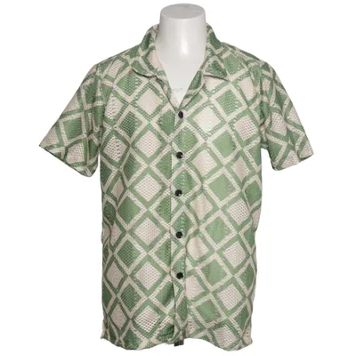 Short sleeve shirt (Green, Beige) from S.T.I