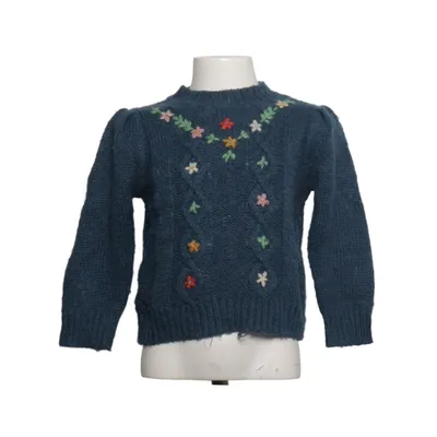 Pull-over (Bleu, Multicolore) de Bonton Acrylique, Laine d'alpaga, Polyamide