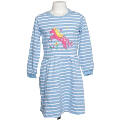 Kjole (Blå, Hvid, Flerfarvet) fra Laundry Bomuld