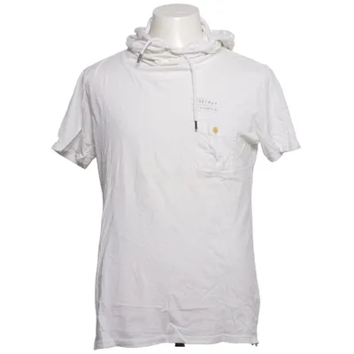 Korte mouwen capuchon sweater (Wit) van Firetrap