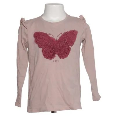 Langærmet t-shirt (Pink) fra Lindex Kids Bomuld