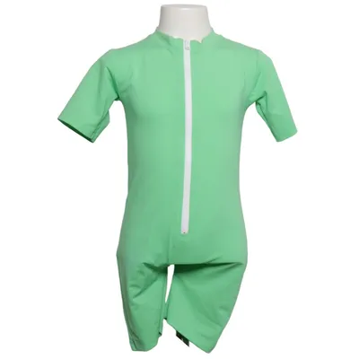 Swimsuit (Green) from Petit Crabe Elastane, Polyamide