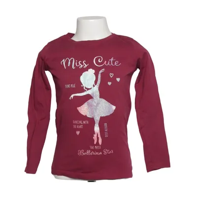 Långärmad t-shirt (Röd) från Dopo Dopo Girls Bomull