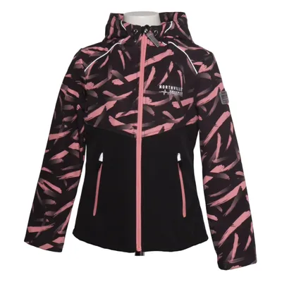 Softshelljakke (Sort, Pink, Flerfarvet) fra Northville Elastan, Polyester