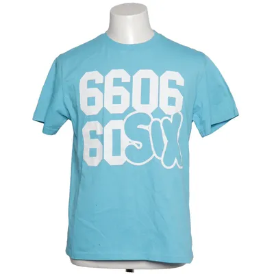 T-shirt (Blue, White) from 6PM Cotton