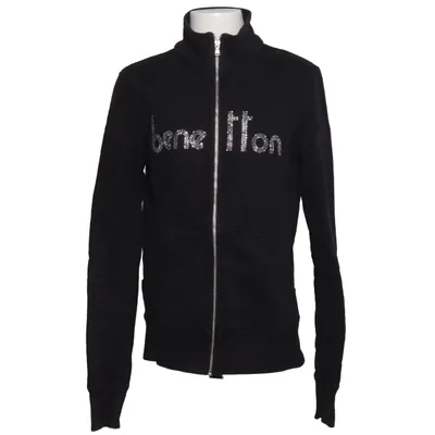 Jacket (Black) from United Colors of Benetton Cotton
