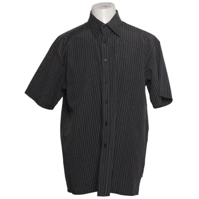 Kortärmad skjorta (Svart, Vit) från Southern Menswear Bomull, Polyester