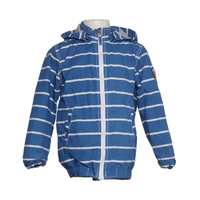 Regnjakke (Blå, Hvid) fra 1982 Bomuld, Polyester