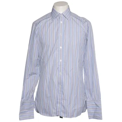 Shirt (Blue, White, Gray) from Turnbull & Asser Cotton