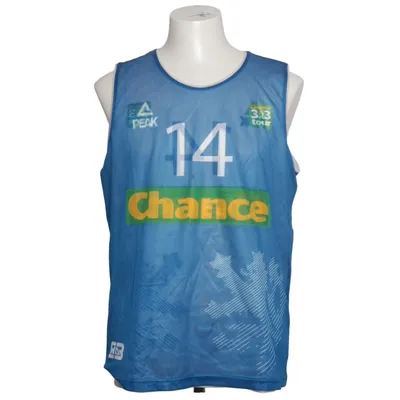 Maillot de basketball (Bleu) de Peak Polyester