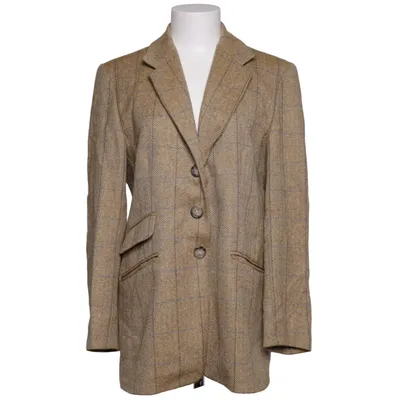 Blazer (Beige, Blue) from Clément Acetate, Wool