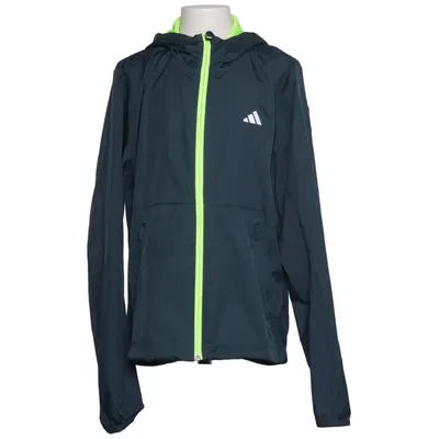 Sports jacket (Blue, Yellow) from Adidas Running Recycled polyester