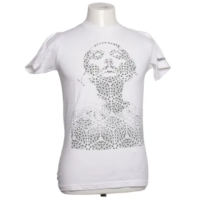 T-shirt (White, Black) from Tultex Cotton