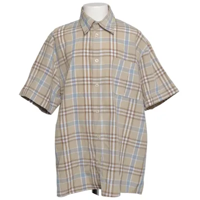 Kortærmet skjorte (Blå, Beige, Hvid) fra Yadou Bomuld, Polyester