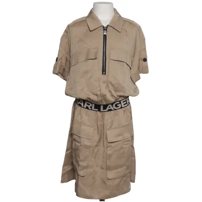 Skjortekjole (Beige) fra Karl Lagerfeld Kids Lyocell