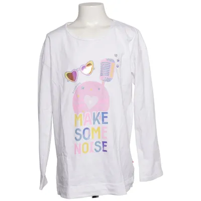 Långärmad t-shirt (Vit, Flerfärgad) från Billieblush Bomull