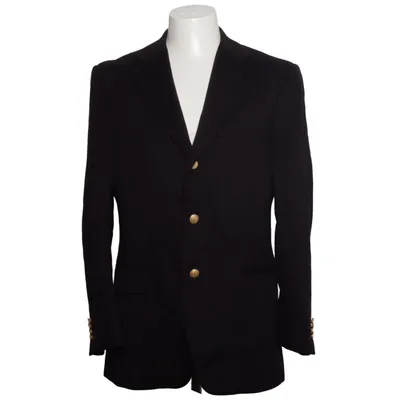 Blazer (Schwarz) von Paul & Shark Kaschmir, Viskose, Wolle