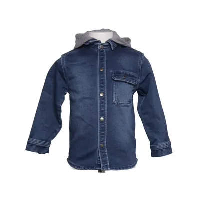 Denimjakke (Blå, Grå) fra Vertbaudet Bomuld, Elastan, Polyester