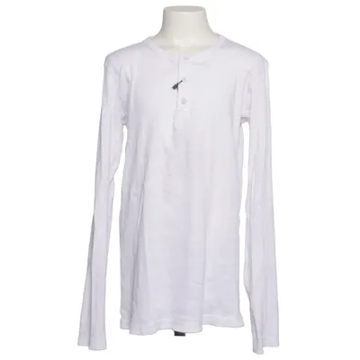 T-shirt manches longues (Blanc) de Gatonegro Coton