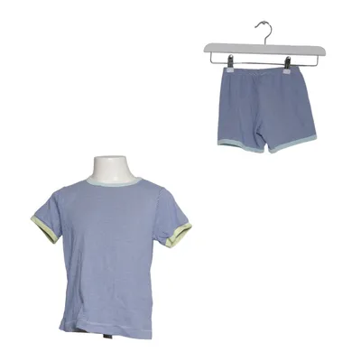 Pyjamasz (Blå, Hvid) fra Petit Bateau Bomuld