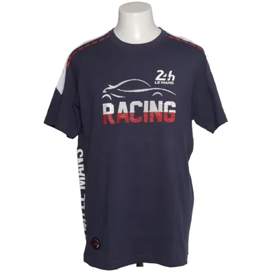 T-shirt (Bleu, Blanc, Rouge) de Racing Coton