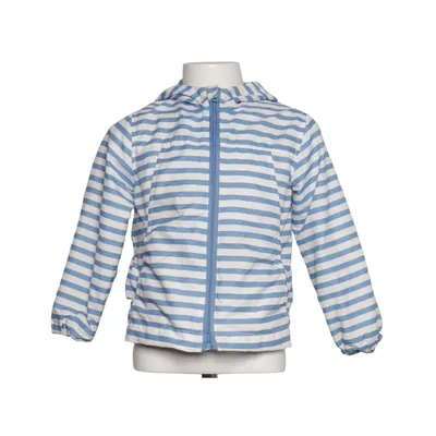 Regnjakke (Blå, Hvid) fra Mango Kids Bomuld, Polyester