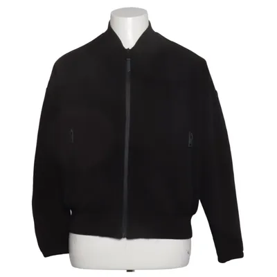 Bomber jacket (Black) from Massimo Dutti Elastane, Polyamide, Viscose