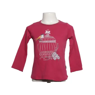 T-shirt à manches longues (Rose) de Trigema Coton, Élasthane