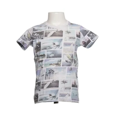 T-shirt (White, Multicolored) from Dopo Dopo Boys Cotton