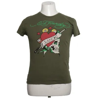 T-shirt (Groen) van Ed Hardy by Christian Audigier