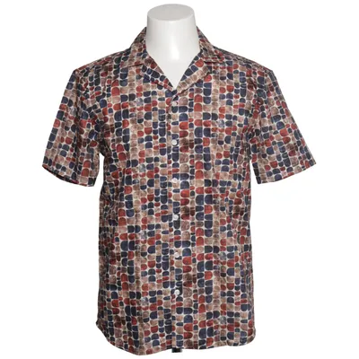 Short sleeve shirt (Blue, Brown, Multicolored) from Anerkjendt Organic cotton