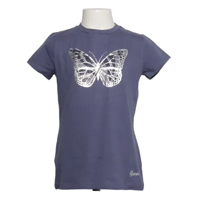 T-shirt (Bleu) de Guess Kids Coton, Élasthane